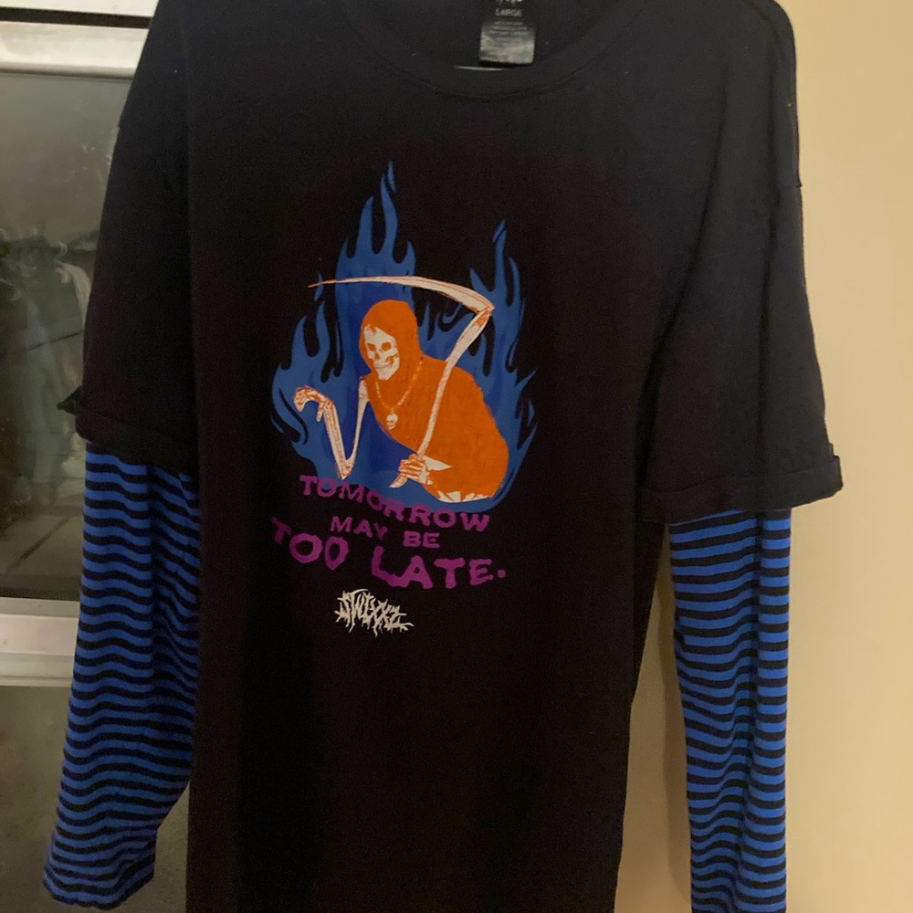 Tomorrow maybe too late shirt